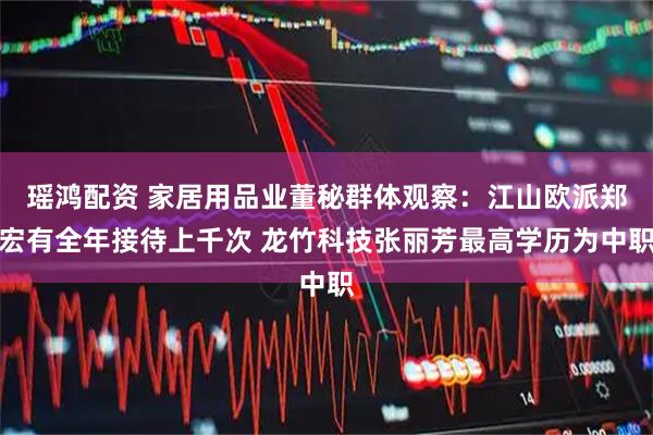 瑶鸿配资 家居用品业董秘群体观察：江山欧派郑宏有全年接待上千次 龙竹科技张丽芳最高学历为中职