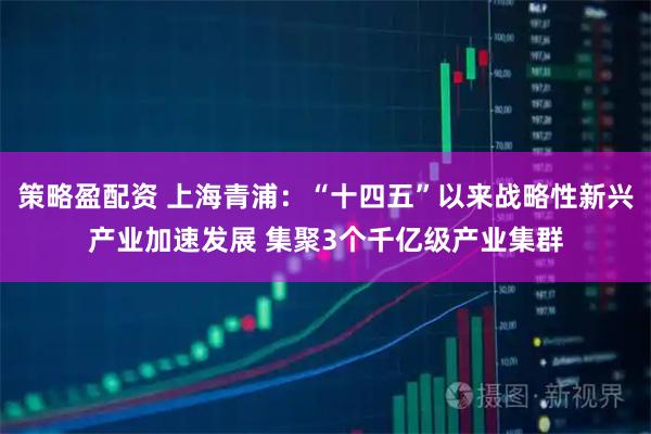 策略盈配资 上海青浦：“十四五”以来战略性新兴产业加速发展 集聚3个千亿级产业集群